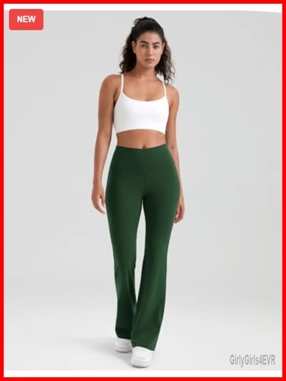 Dreamlux Flared Leggings High Waisted Wide Leg Bootcut Yoga Pants 31.5